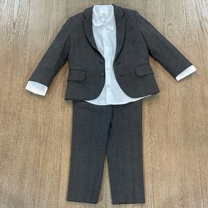 H&M 3T Dark Gray Suit